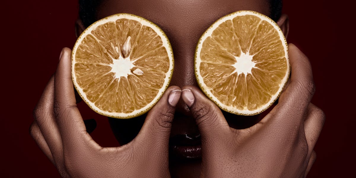 mesa de frutas para crianças