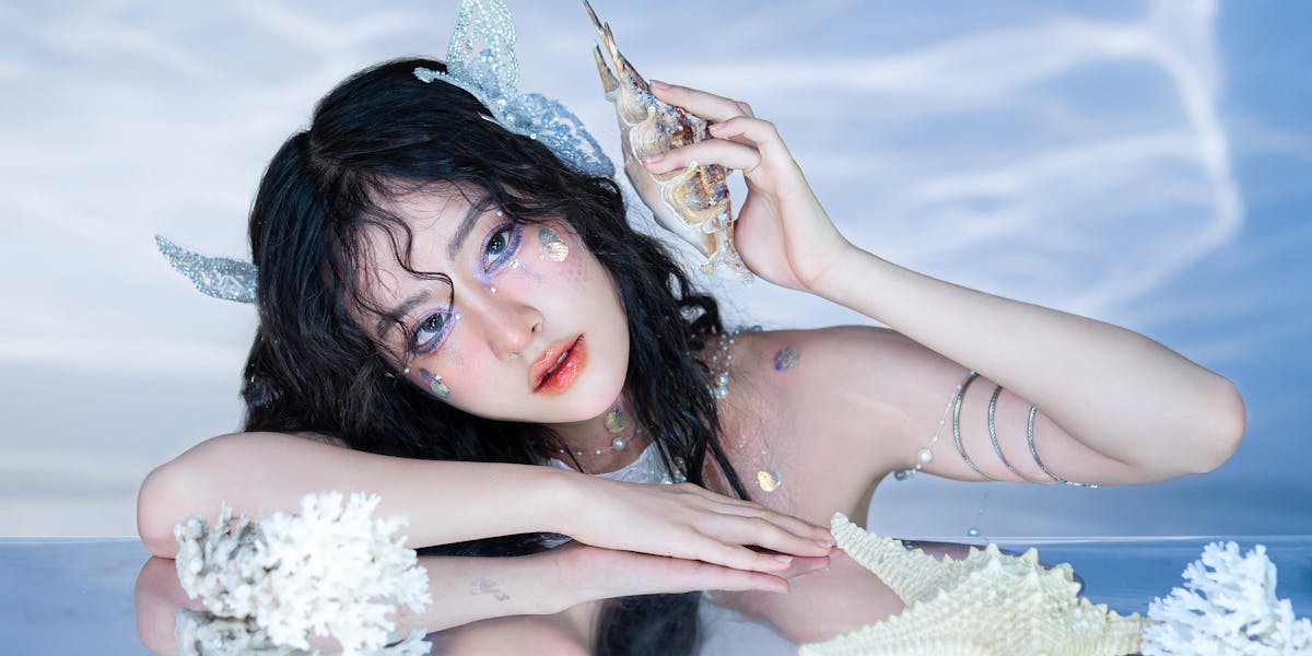 festa sereia infantil